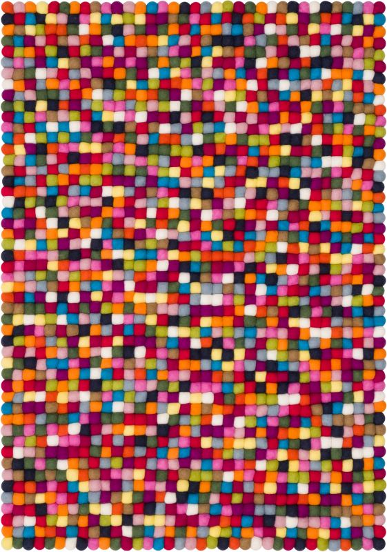 Filzkugel Teppich 120x170 cm myfelt